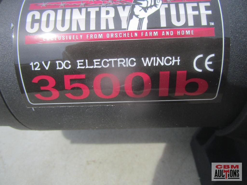 County Tuff...ATV/UTV 3,500lb Electric Winch *BLF