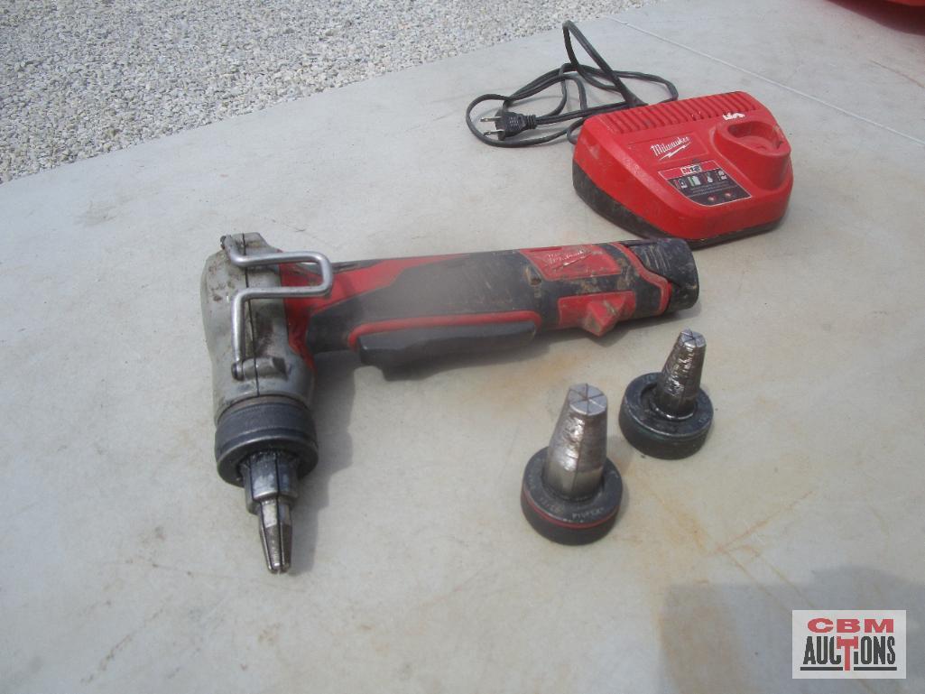 Milwaukee M12 Propex Expansion Tool With Charger & Battery (Runs-Smells) *BLF