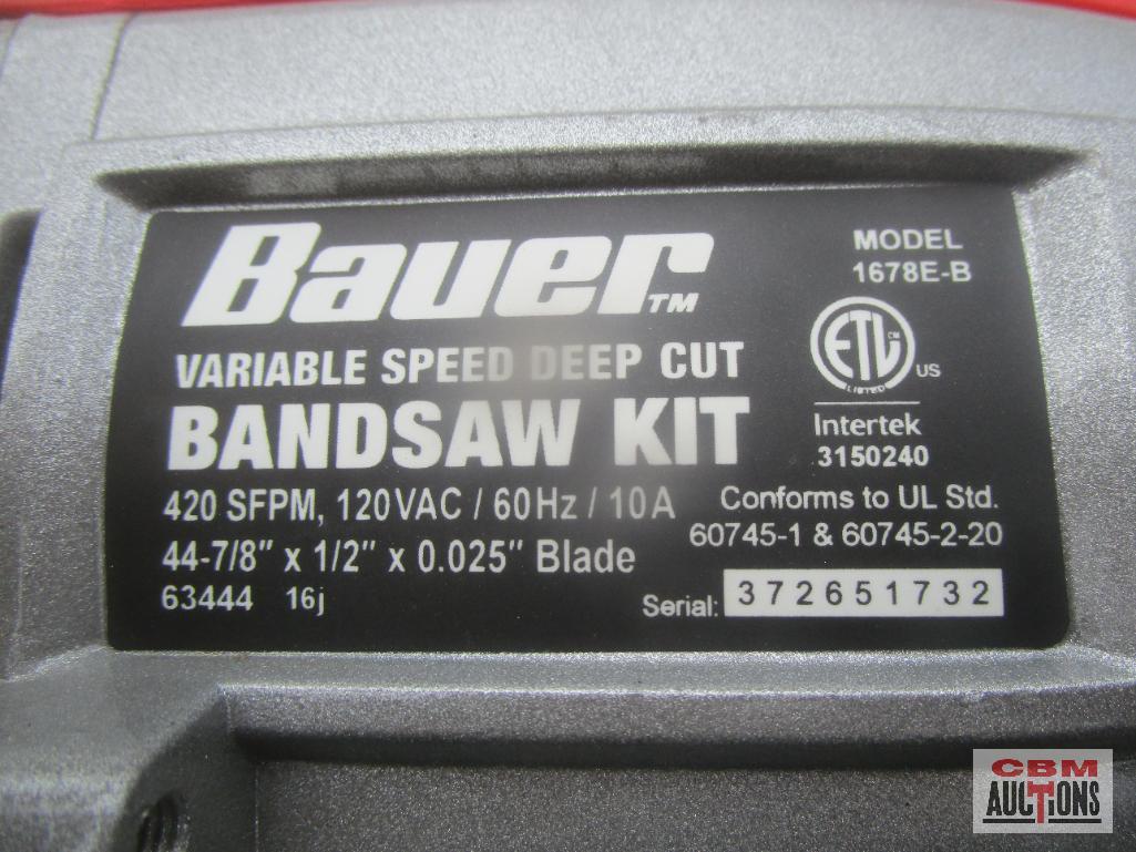 Bauer Portable Bandsaw (Runs) *BRM