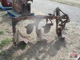 Allis Chalmers Snap Coupler 3 Bottom Plow With Rolling Coulters