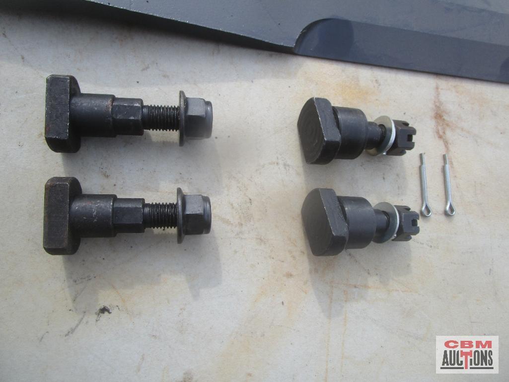Aftermarket Brush Mower Blades & 2 Sets Of Mounting Bolts (Fits JCT & Some Others)