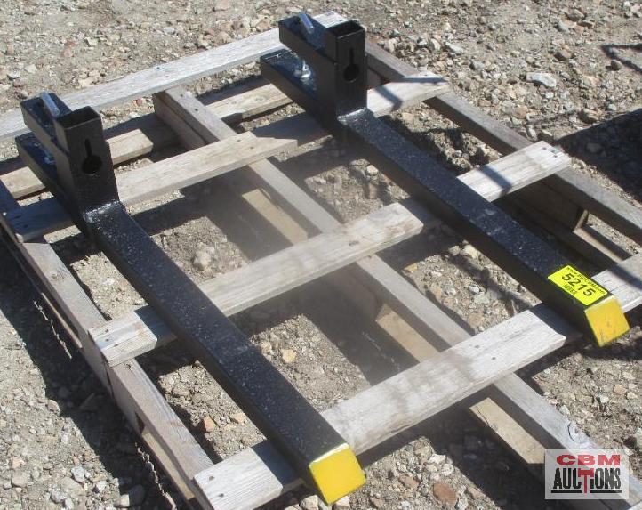 Clamp On Bucket Pallet Forks