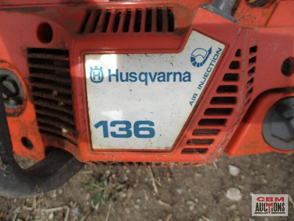 Husqvarna 136 Chainsaw With 16" Bar (Unknown)