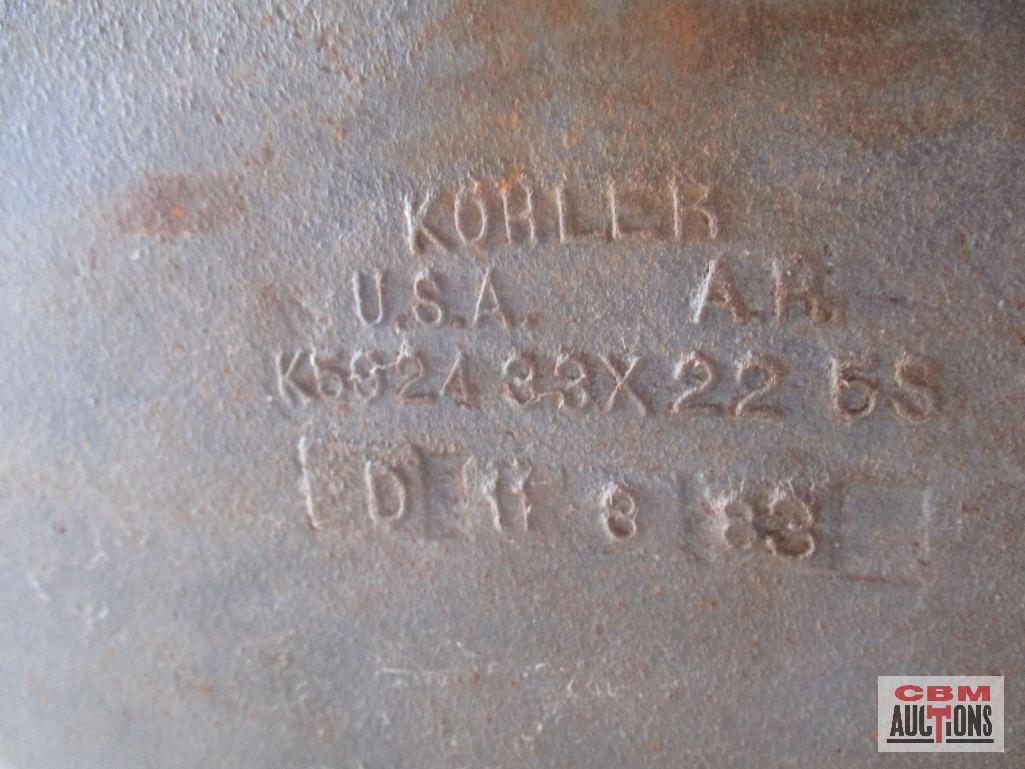 Kohler...D11883 Cast Iron Double Sink 33" x 22" OAL *CRF