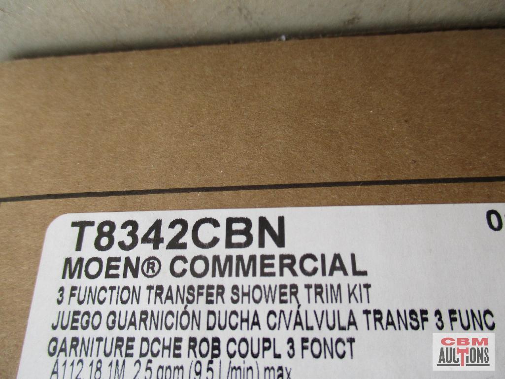 Moen T8342CBN Commercial 3 Function Transfer Shower Trim Kit... *CRM