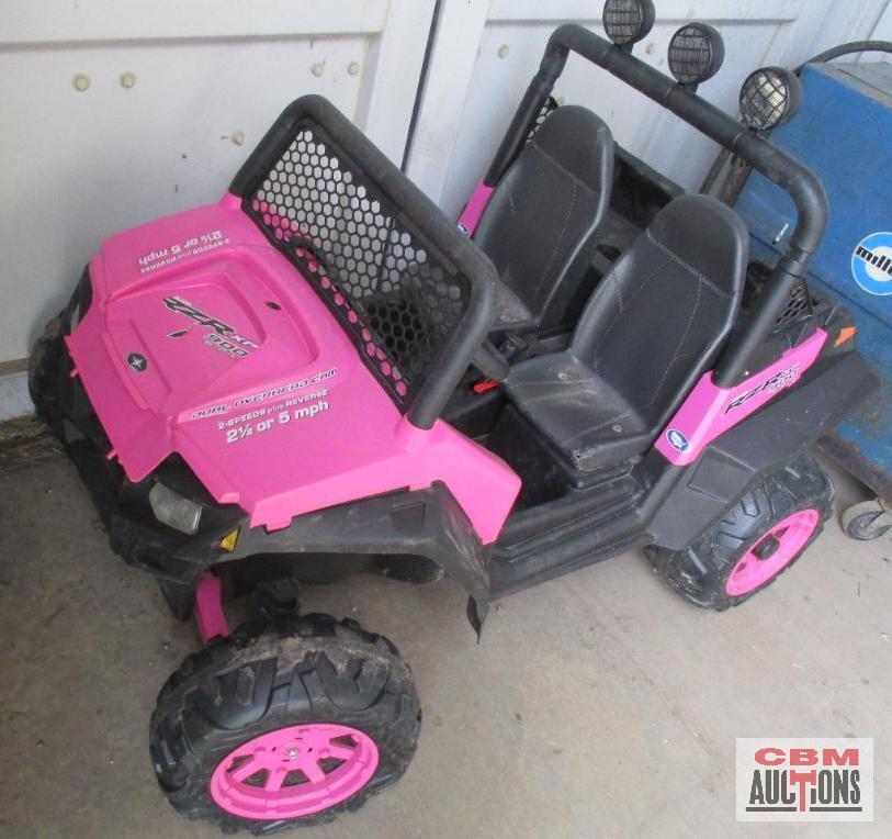 Pink Power Car RXR XP 900, Dual Overhead Cam, 2-Speeds Plus Reverse 2-1/2 or 5 MPH - Seller Says