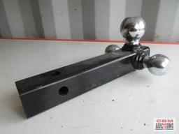 BCP Tri Ball Mount HItch 1-7/8" Ball (6000LBS) 2" Ball (7500LBS) 2-5/16" Ball (10000LBS) *DLM