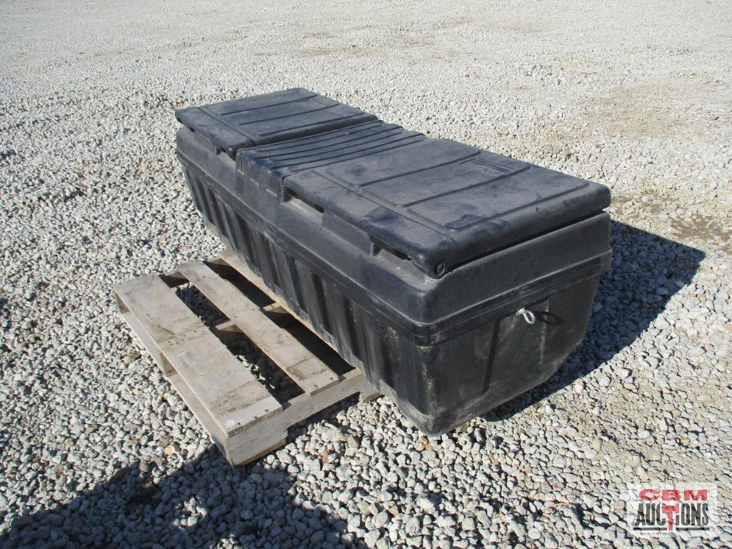 Work Box Black Plastic Truck Toolbox