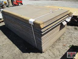 T&G 3/4" x 4' x 8' Plywood Sturd-I-Floor - 43 Sheets