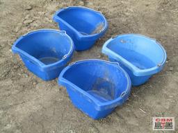 Blue Buckets 12" x 8.5"... - Set of 4 *I
