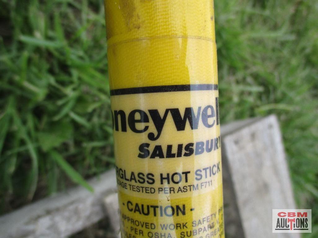 (2) Honeywell Fiberglass Hot Sticks