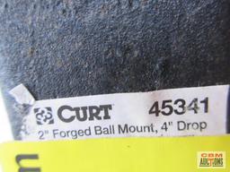 Curt 45341 2" Forged Ball Mount Hitch, 4" Drop... *DLB