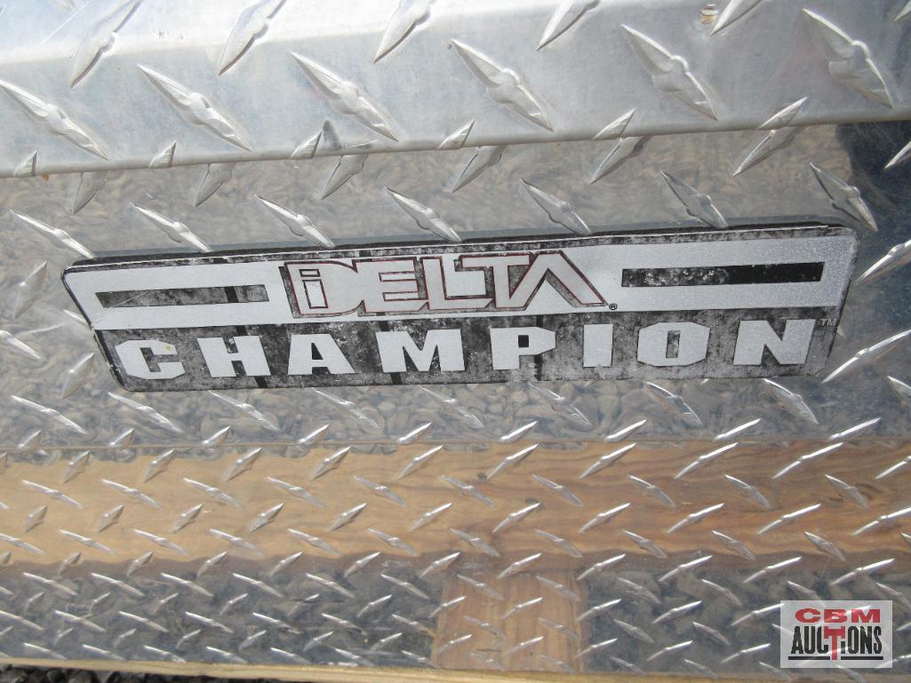 Delta Champion Diamond Tread Truck Toolbox 60" Inside Width 70" OAL ...