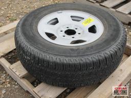 Chevy Passenger Tire P235 75 R17, 6 Bolt & Rim ...