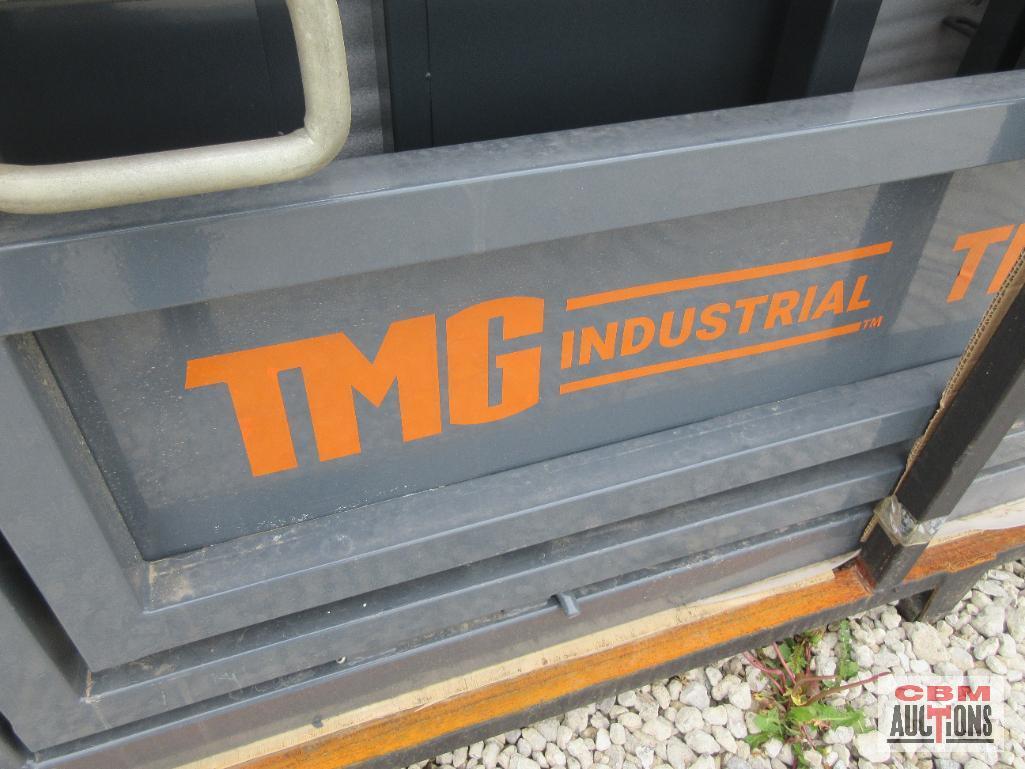 TMG-CSC11 10' Cattle Squeeze Chute With Weigh Scales