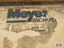 Meyer C-9 9' Snow Plow Blade Attachment...