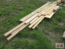 Stack of Lumber Various Sizes