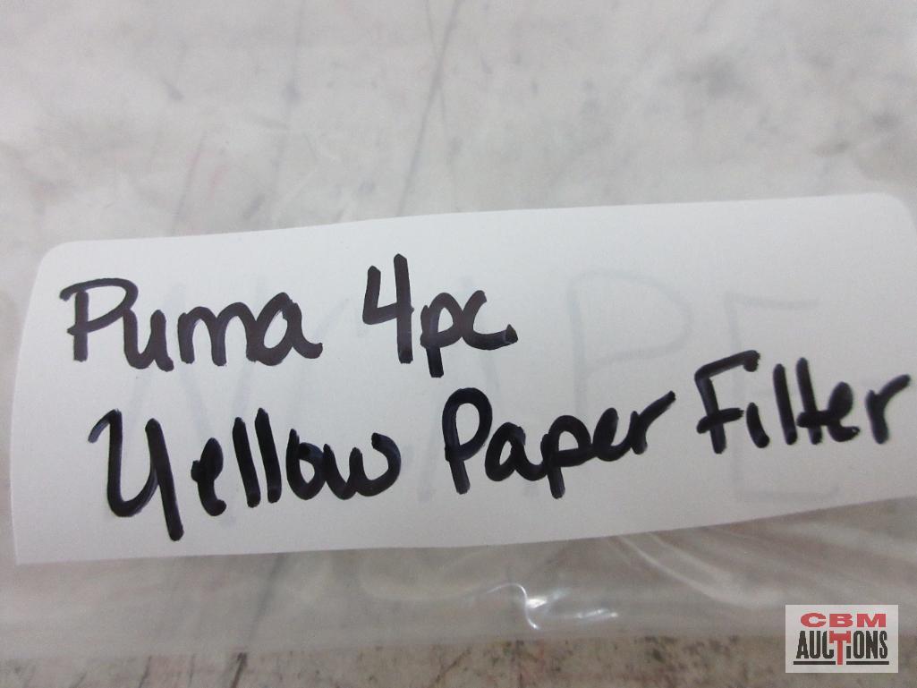 Puma Yellow Paper Filter - Set of 4...