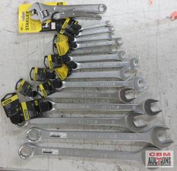 Stanley 14pc SAE Combination Wrench Set... Sizes: 5/16", 3/8", 7/16", 1/2", 9/16", 5/8", 11/16",