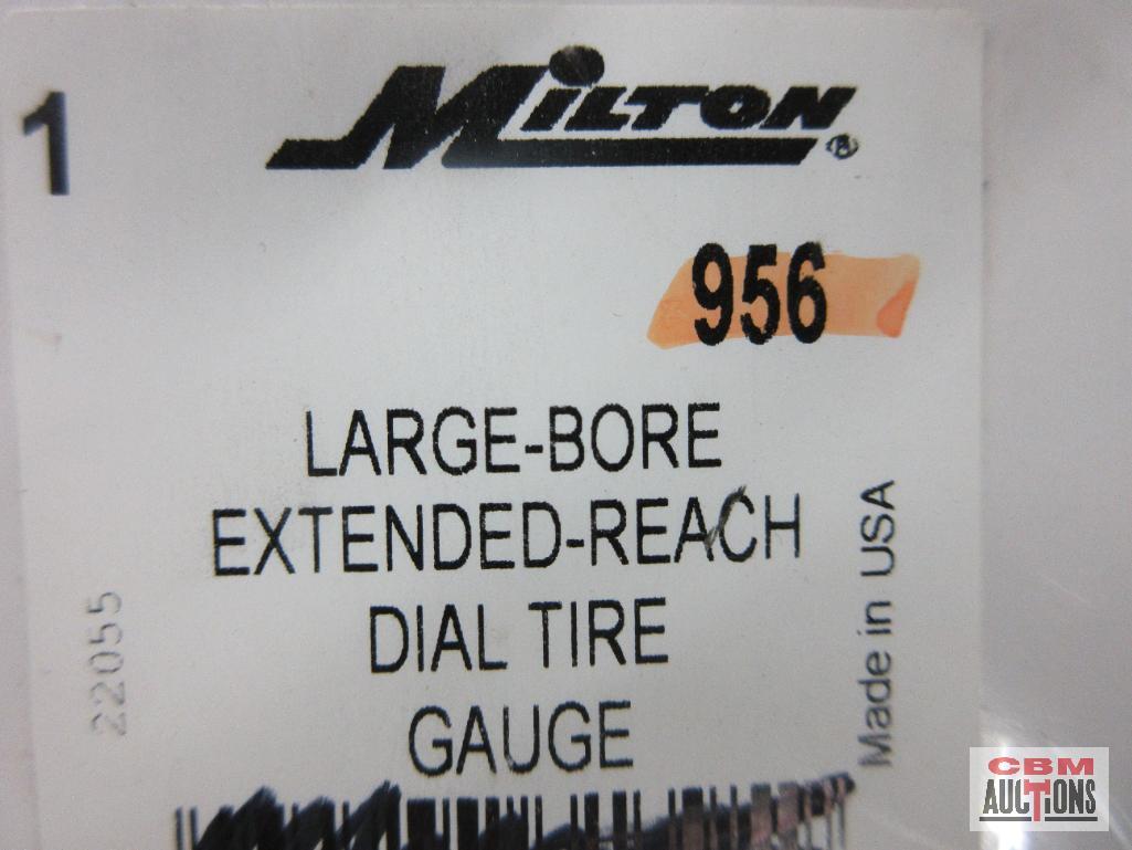 Milton 15" Blo-Gun Extension, 1/4" NPT Inlet, 30PSI Milton 956 Large-Bore Extended-Reach Dial Tire