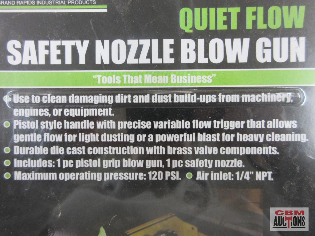 Air Blow Gun Grip 10594 Quiet Flow Safety Nozzle Blow Gun