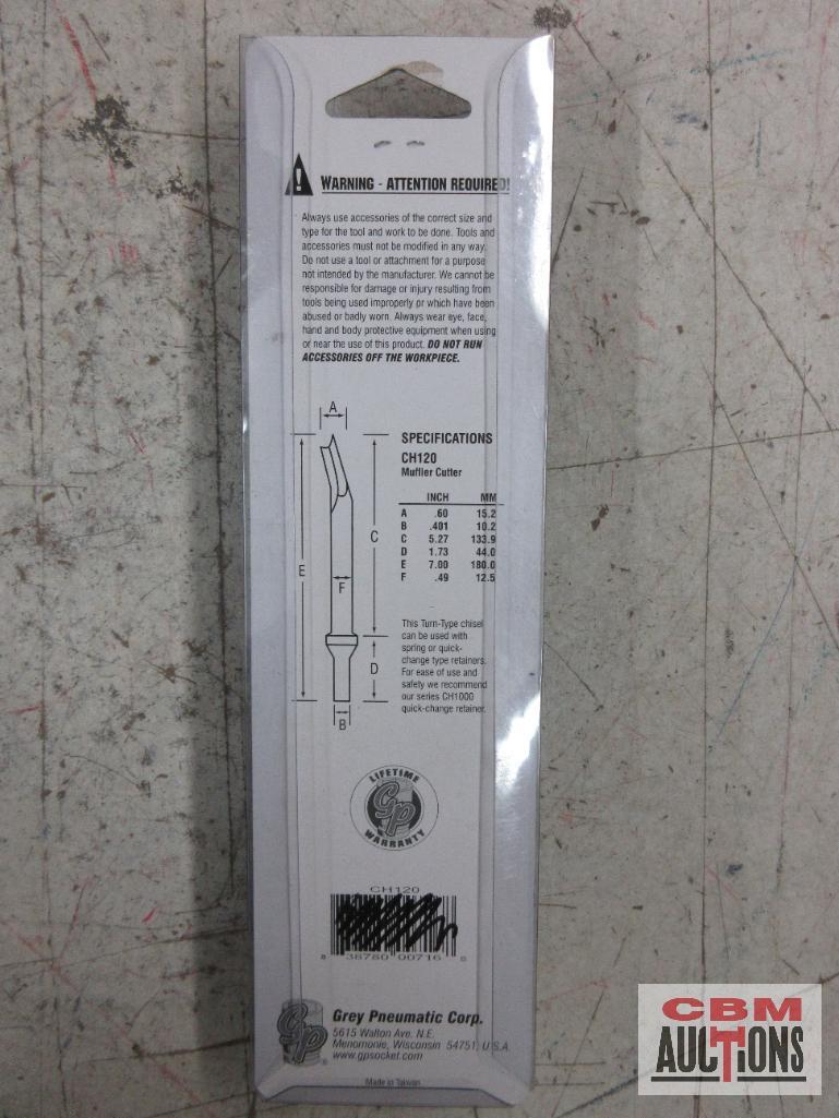 Grey Pneumatic... CH117 1" Diameter Hammer .401 Shank CH117-7 1" Diameter Hammer 7" Long .401 Shank