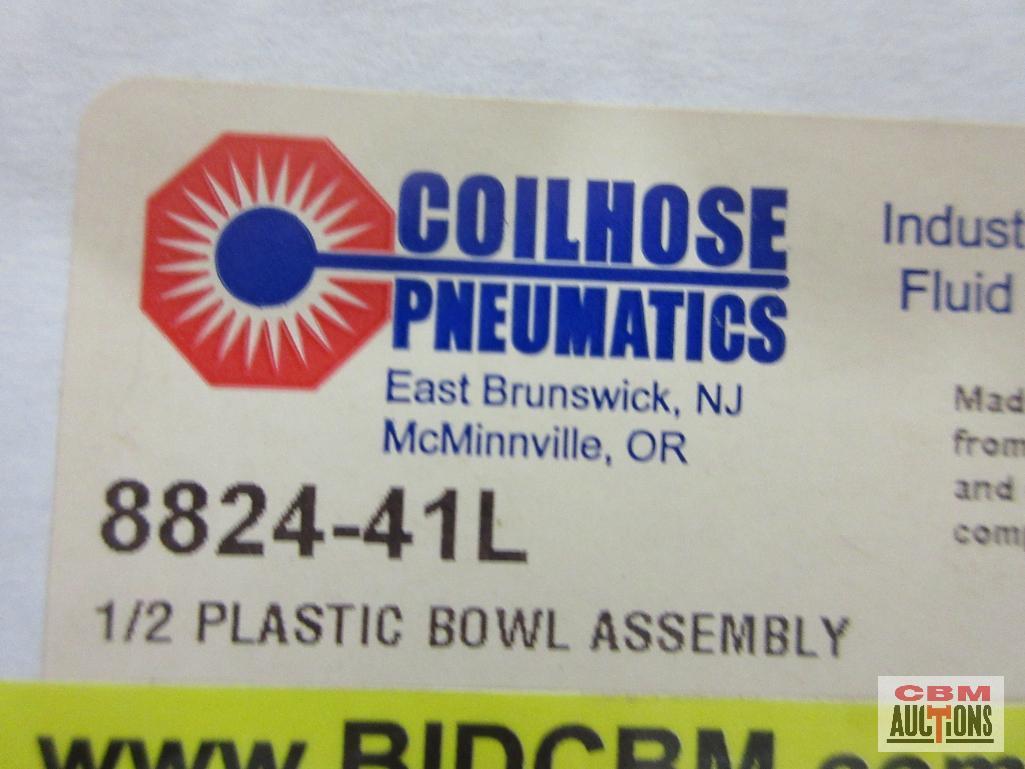 Coilhose Pneumatic 8821-41L 1/2" Plastic Bowl Assembly...