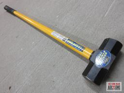 Power Pro Craft SH8FG 8 LB. Sledge Hammer w/ High Impact Fiberglass Handle