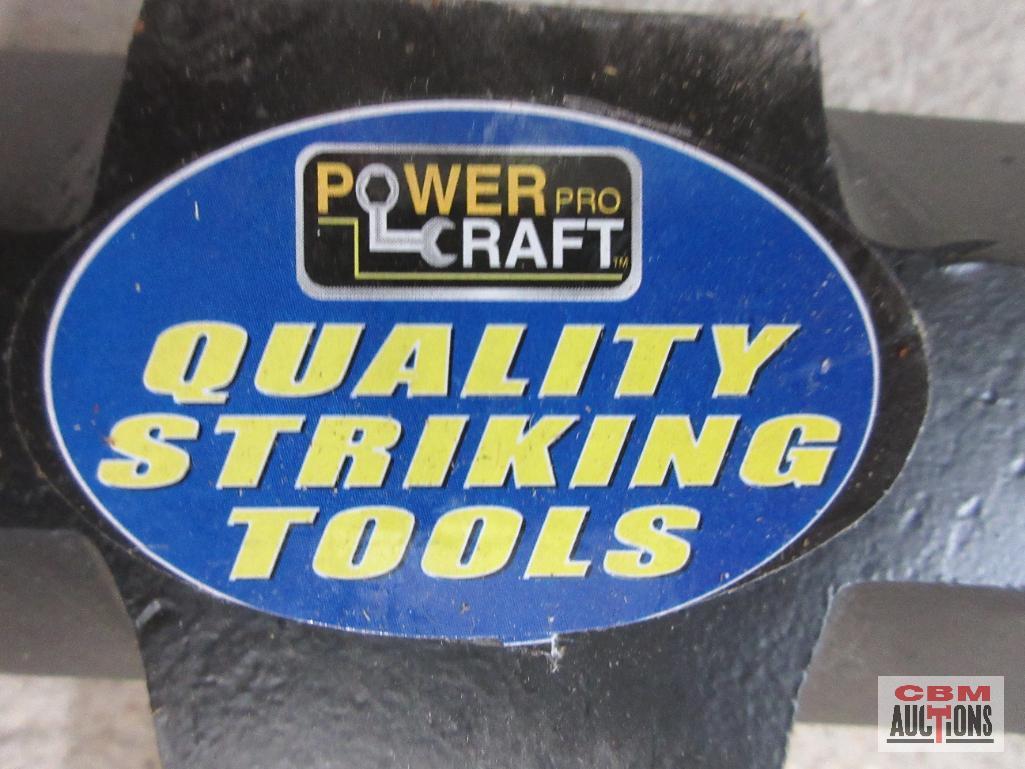 Power Pro Craft SH8FG 8 LB. Sledge Hammer w/ High Impact Fiberglass Handle