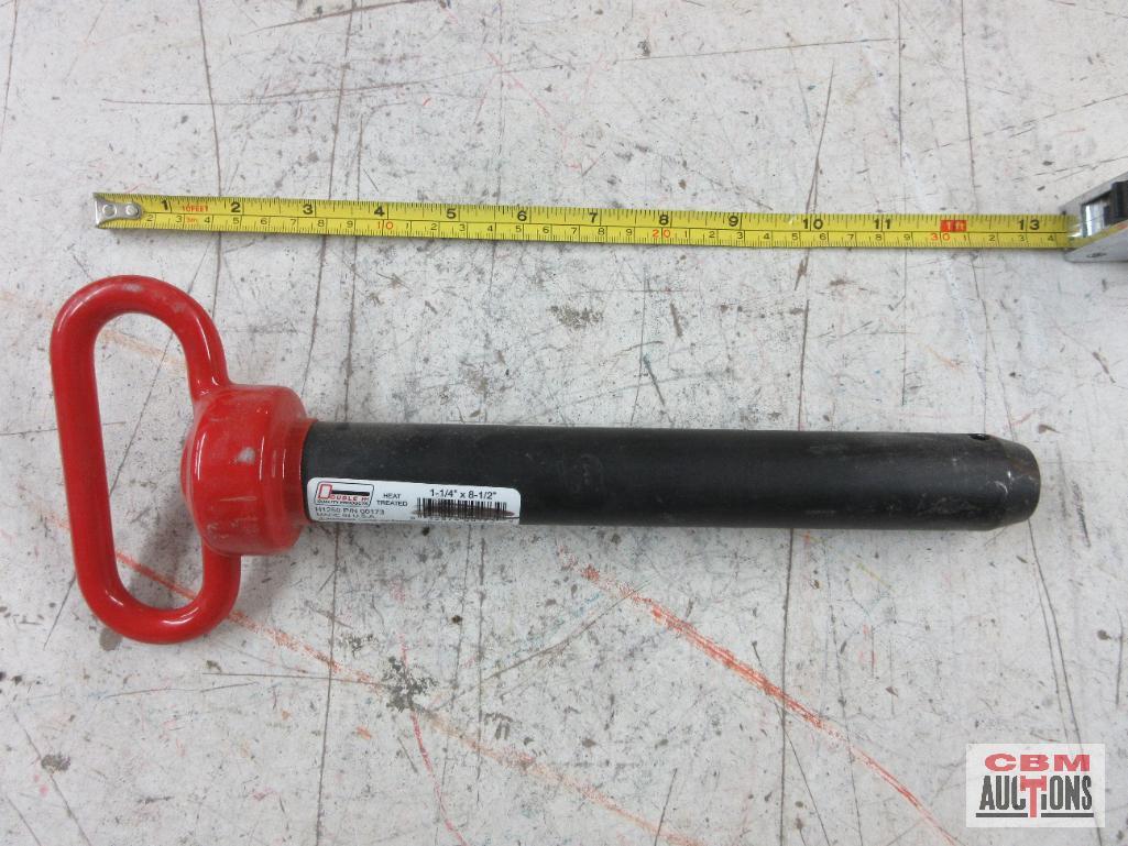 Double HH 00173 Red Handle Hitch Pin 1-1/4" x 8-1/2"