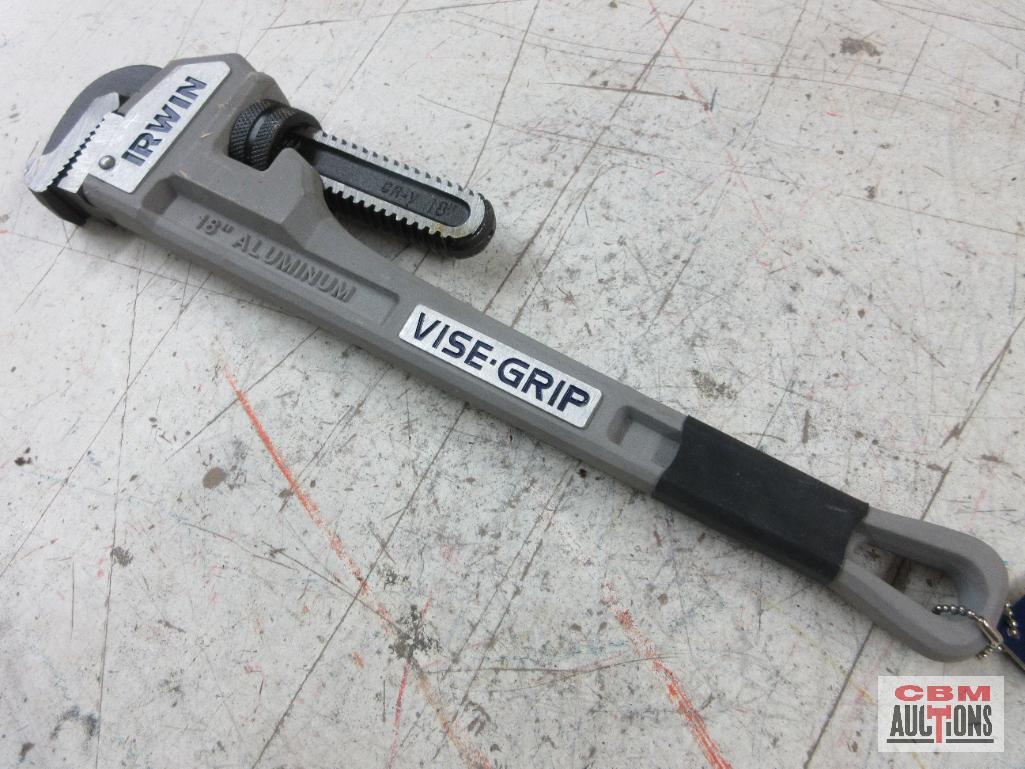 Irwin Vise-Grip 2074118 18" Aluminum Pipe Wrench...