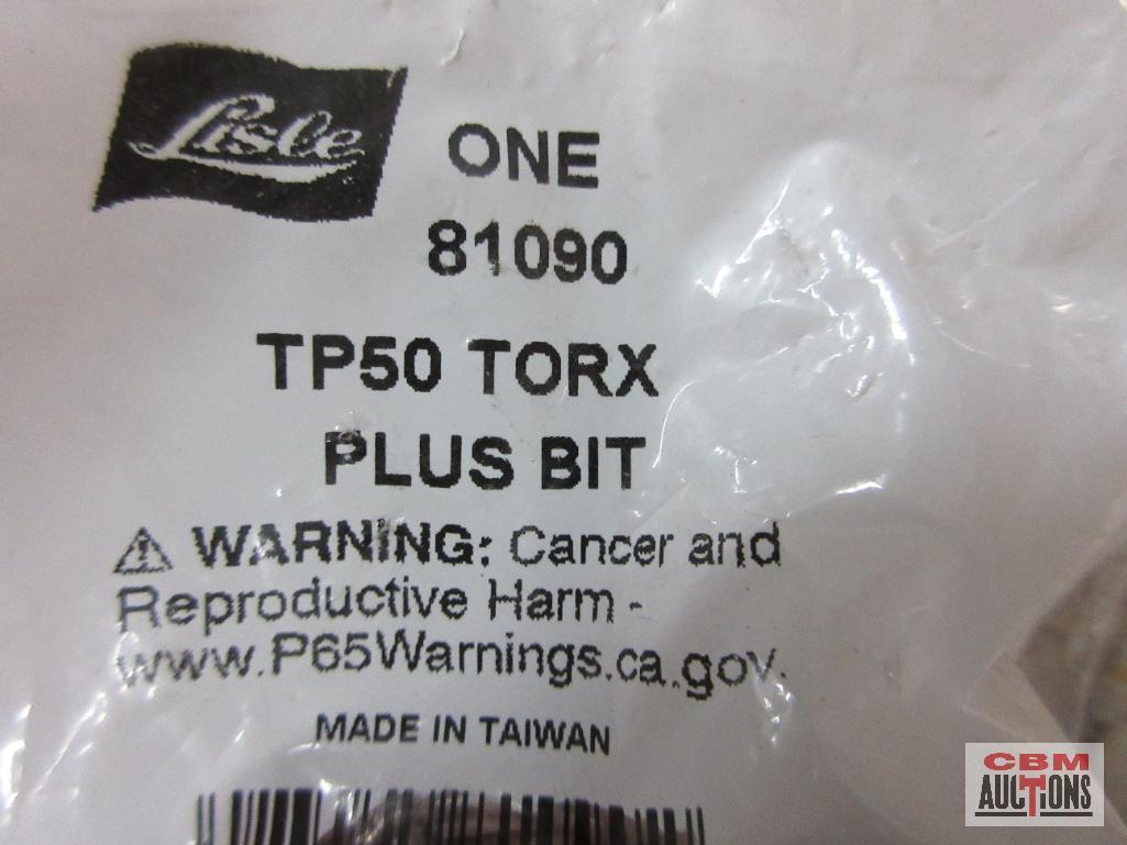 Lisle 81020 TP15 Torx Plus Bit Lisle 81030 TP20 Torx Plus Bit Lisle 81060 TP30 Torx Plus Bit... Lisl
