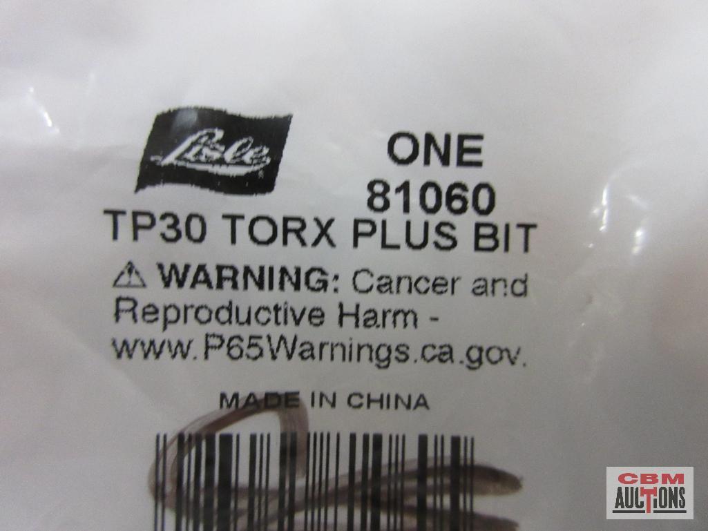 ...Lisle 81010 TP10 Torx Plus Bit ...Lisle 81020 TP15 Torx Plus Bit - Set of 2 ...Lisle 81030 TP20 T