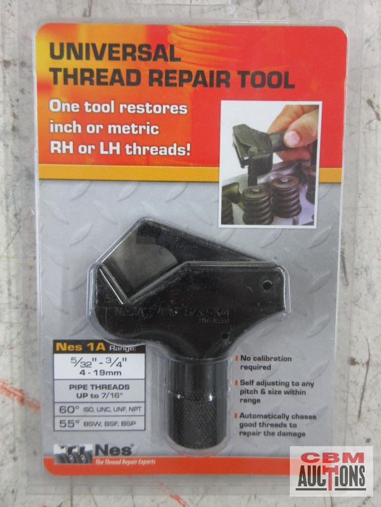 Universal Thread Repair Tool Nes 22 Range: 1/2" - 5/8" - Pipe Threads 1/4" -3/8" Universal...Thread