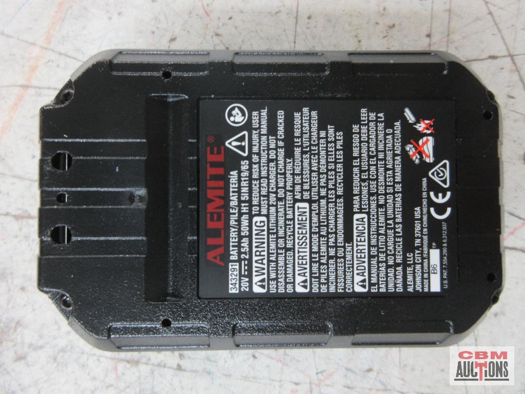 Alemite 343291 20Volt Lithium Ion Rechargeable Battery, 2.5Ah...