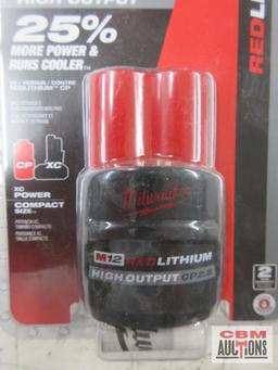 Milwaukee 48-11-2425 M12 RED Lithium Ion High Output Cp2.5 Rechargeable Battery