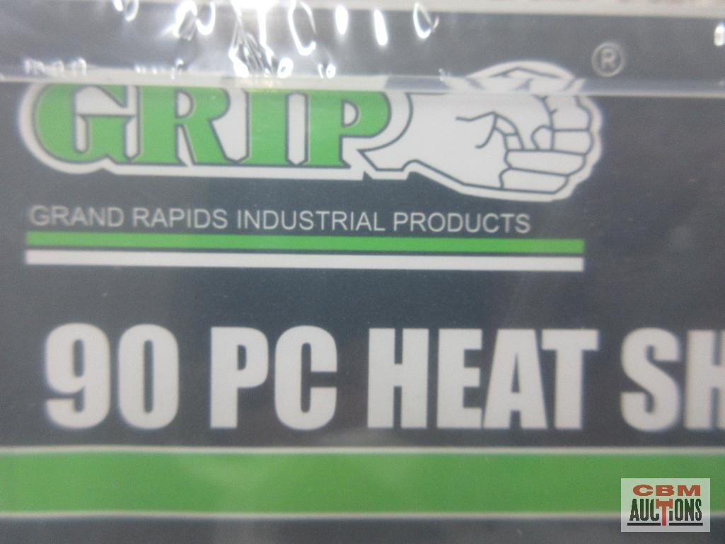 Grip 43110 90pc Heat Shink Tubing Assortment w/ Plastic Storage Case