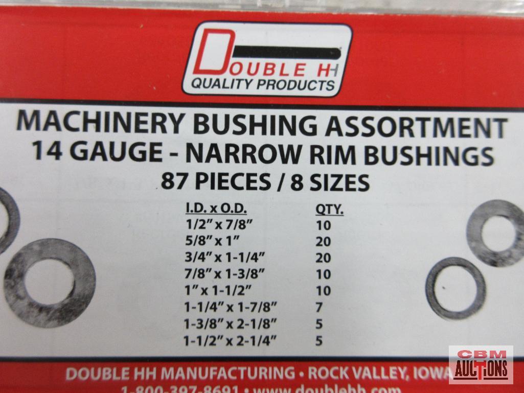 Double HH 12215 Machine Screws & Nut Assortment... Double HH 12080 Machinery Bushing Assortment...