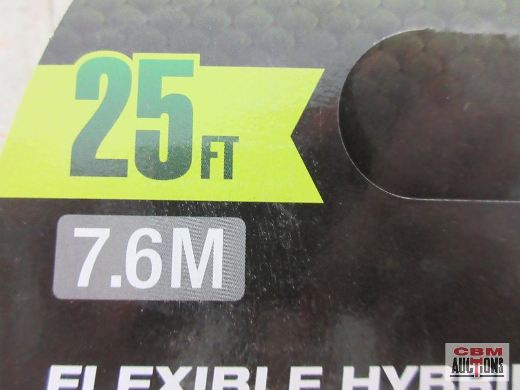 Legacy HFZG525YW Flexilla 25' x 5/8" Flexible Hybrid Polymer Garden Hose