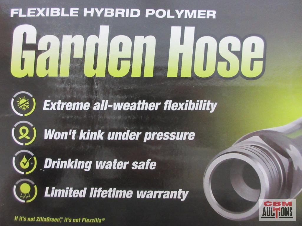 Legacy HFZG525YW Flexilla 25' x 5/8" Flexible Hybrid Polymer Garden Hose