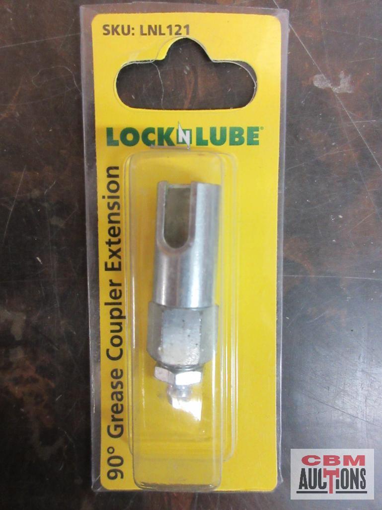 Lock-N-Lube LNL231 In-Line Grease Swivel Hose, 1/8" NPT Lock-N-Lube LNL129 90* Grease Coupler