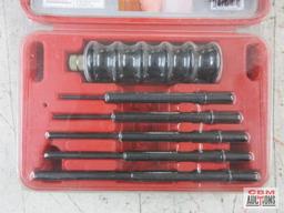 Grip 61064 6pc Interchangeable Pin Punch Set w/ Molded Storage Case
