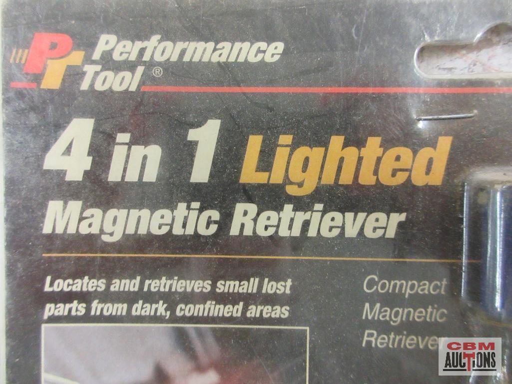 IIT 56050 Hacksaw - Close Quarter PT Performance Tool W80705 4 in 1 Lighted Magnetic Retriever IIT