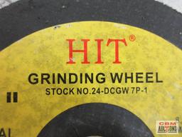 Wisdom 24-DCGW7P-1 HIT Metal 7" x 1/4" x 7/8" Grinding Wheel