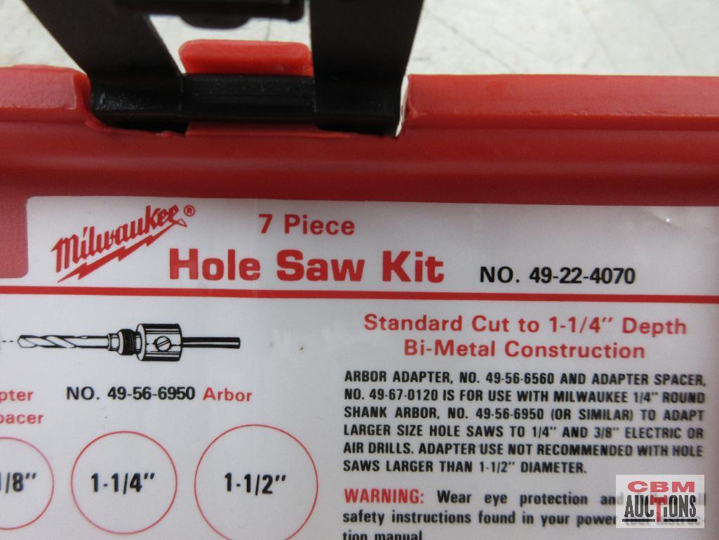 EMPTY CASE- Milwaukee 48-55-0782 7pc Hole Saw Kit Case...