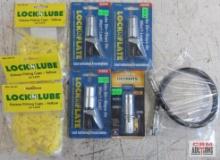 Lock-N-Lube LNL134 Grease Fitting Caps - Yellow 50ct Bag - Set of 3 Lock-N-Inflate LNL65002 Air