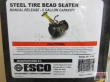 Esco 20390 Steel Tire Bead Seater, Manual Release, 5 Gallon Capacity