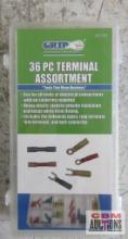 Grip 43109 36pc Terminal Assortment...