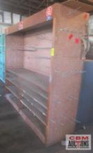 Wood Pegboard Shelving - Buyer Loads...