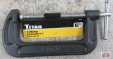 Titan 51575 C-Clamp 6"